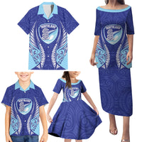Northland 2026 Rugby Custom Family Matching Puletasi and Hawaiian Shirt NZ Maori Silver Fern