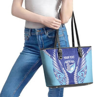 Northland 2026 Rugby Custom Leather Tote Bag NZ Maori Silver Fern LT14 - Polynesian Pride