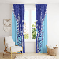 Northland 2026 Rugby Custom Window Curtain NZ Maori Silver Fern