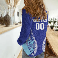 Northland 2026 Rugby Custom Women Casual Shirt NZ Maori Silver Fern