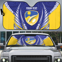Otago 2026 Rugby Custom Auto Sun Shade NZ Maori Silver Fern