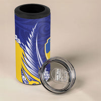 Otago 2026 Rugby Custom 4 in 1 Can Cooler Tumbler NZ Maori Silver Fern