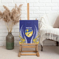 Otago 2026 Rugby Custom Canvas Wall Art NZ Maori Silver Fern