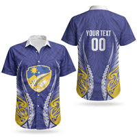 Otago 2026 Rugby Custom Couples Matching Tank Maxi Dress and Hawaiian Shirt NZ Maori Silver Fern LT14 - Polynesian Pride