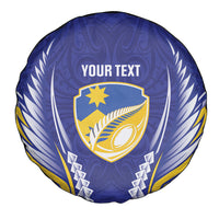 Otago 2026 Rugby Custom Spare Tire Cover NZ Maori Silver Fern