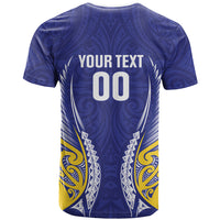 Otago 2026 Rugby Custom T Shirt NZ Maori Silver Fern