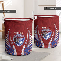 Southland 2026 Rugby Custom Laundry Basket NZ Maori Silver Fern