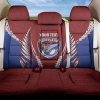 Southland 2026 Rugby Custom Back Car Seat Cover NZ Maori Silver Fern