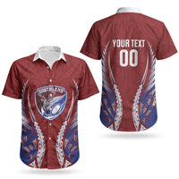 Southland 2026 Rugby Custom Couples Matching Summer Maxi Dress and Hawaiian Shirt NZ Maori Silver Fern LT14 - Polynesian Pride