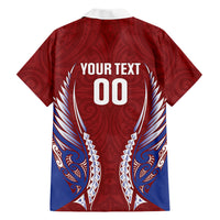 Southland 2026 Rugby Custom Family Matching Off The Shoulder Long Sleeve Dress and Hawaiian Shirt NZ Maori Silver Fern