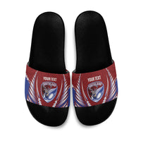 Southland 2026 Rugby Custom Slide Sandals NZ Maori Silver Fern