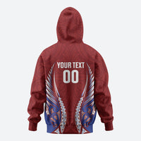 Southland 2026 Rugby Custom Zip Hoodie NZ Maori Silver Fern LT14 - Polynesian Pride