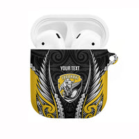 Taranaki 2026 Rugby Custom AirPods Case NZ Maori Silver Fern