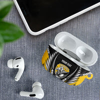 Taranaki 2026 Rugby Custom AirPods Case NZ Maori Silver Fern