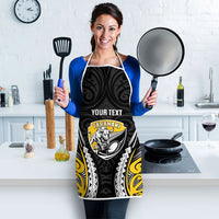 Taranaki 2026 Rugby Custom Apron NZ Maori Silver Fern LT14 - Polynesian Pride