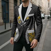 Taranaki 2026 Rugby Custom Blazer NZ Maori Silver Fern LT14 - Polynesian Pride