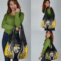 Taranaki 2026 Rugby Custom Grocery Bag NZ Maori Silver Fern