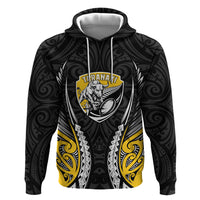 Taranaki 2026 Rugby Custom Hoodie NZ Maori Silver Fern