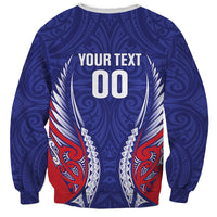 Tasman Bay 2026 Rugby Custom Sweatshirt NZ Maori Silver Fern
