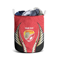 Waikato 2026 Rugby Custom Laundry Basket NZ Maori Silver Fern