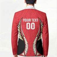 Waikato 2026 Rugby Custom Blazer NZ Maori Silver Fern LT14 - Polynesian Pride