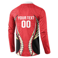 Waikato 2026 Rugby Custom Button Sweatshirt NZ Maori Silver Fern