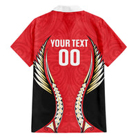Waikato 2026 Rugby Custom Family Matching Short Sleeve Bodycon Dress and Hawaiian Shirt NZ Maori Silver Fern