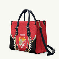 Waikato 2026 Rugby Custom Leather Bag NZ Maori Silver Fern