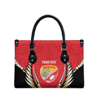 Waikato 2026 Rugby Custom Leather Bag NZ Maori Silver Fern