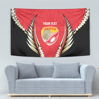 Waikato 2026 Rugby Custom Tapestry NZ Maori Silver Fern
