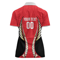 Waikato 2026 Rugby Custom Women Polo Shirt NZ Maori Silver Fern