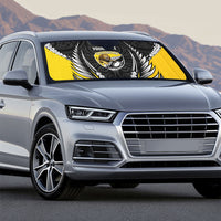 Wellington 2026 Rugby Custom Auto Sun Shade NZ Maori Silver Fern