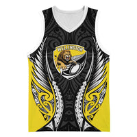 Wellington 2026 Rugby Custom Basketball Jersey NZ Maori Silver Fern