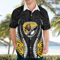 Wellington 2026 Rugby Custom Hawaiian Shirt NZ Maori Silver Fern