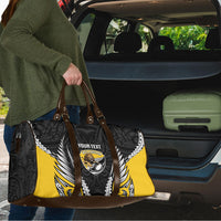 Wellington 2026 Rugby Custom Travel Bag NZ Maori Silver Fern