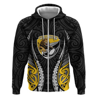 Wellington 2026 Rugby Custom Zip Hoodie NZ Maori Silver Fern