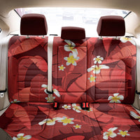 Red Banana Leaf Hawaii Back Car Seat Cover Lau Maia Plumeria Tropical Summer Vibes