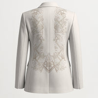 Personalised Filipino Freemasonry Blazer Masonic Barong Tagalog Inspired Black