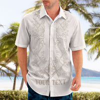 Personalised Filipino Freemasonry Hawaiian Shirt Masonic Barong Tagalog Inspired Black