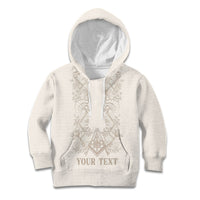 Personalised Filipino Freemasonry Kid Hoodie Masonic Barong Tagalog Inspired Black