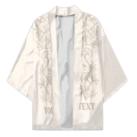 Personalised Filipino Freemasonry Kimono Masonic Barong Tagalog Inspired Black