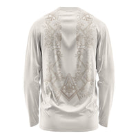 Personalised Filipino Freemasonry Long Sleeve Shirt Masonic Barong Tagalog Inspired Black