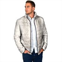 Personalised Filipino Freemasonry Padded Jacket Masonic Barong Tagalog Inspired Black