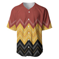 Kaokao Maori Tukutuku Inspired New Zealand Baseball Jersey