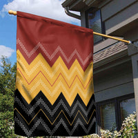 Kaokao Maori Tukutuku Inspired New Zealand Garden Flag