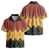 Kaokao Maori Tukutuku Inspired New Zealand Kid Hawaiian Shirt