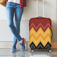 Kaokao Maori Tukutuku Inspired New Zealand Luggage Cover