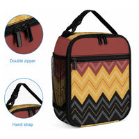 Kaokao Maori Tukutuku Inspired New Zealand Lunch Bag