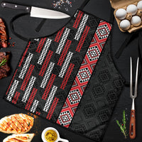 Roimata Toroa Maori Taniko Inspired New Zealand Apron