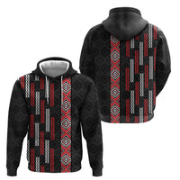 Roimata Toroa Maori Taniko Inspired New Zealand Hoodie